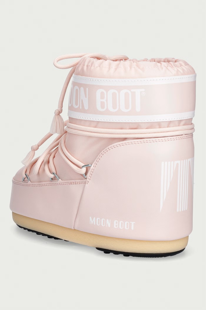 Scarpe Moon Boot MB ICON LOW NYLON stivali da neve da donna 80D1409340.J042 rosa
