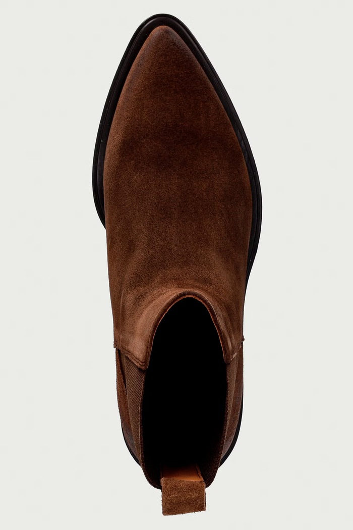 Copenhagen čizme za žene od brušene kože vintage suede smeđa CPH301.mokka
