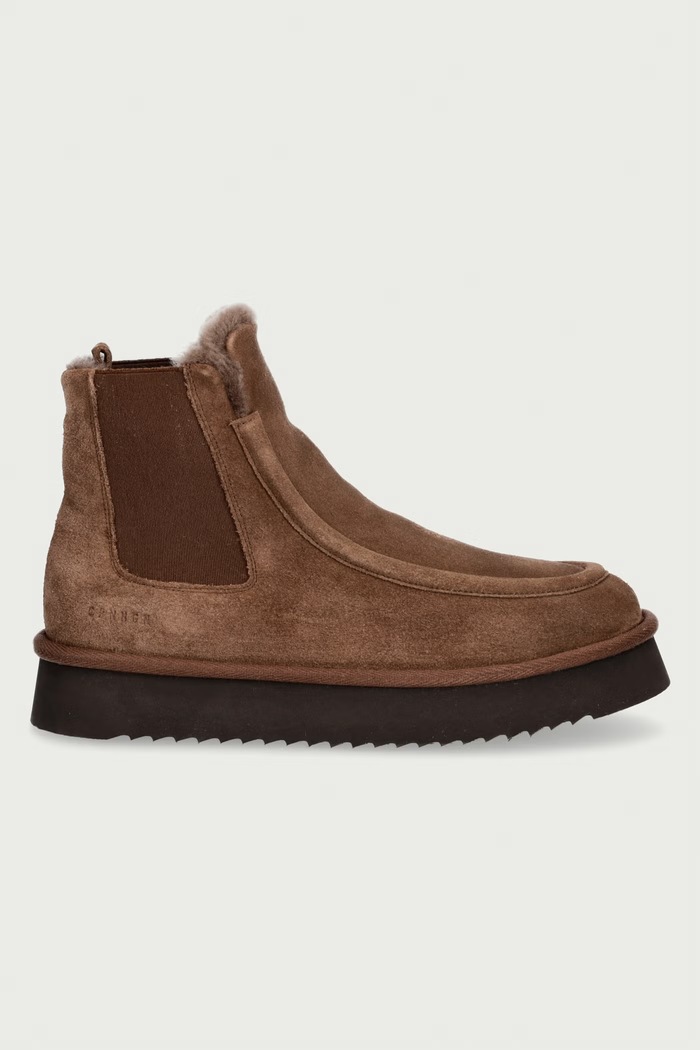 Copenhagen Suede zimske čizme za žene od brušene kože CPH267.mokka smeđa AW26