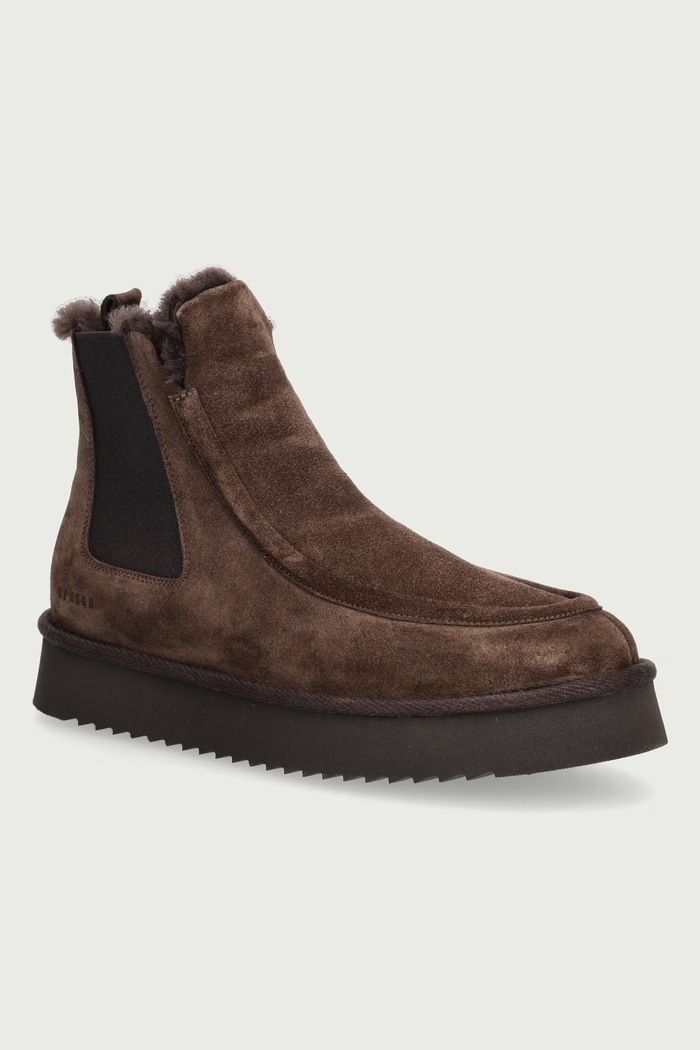 Copenhagen Suede snehule dámske semišové hnedá CPH267.choco