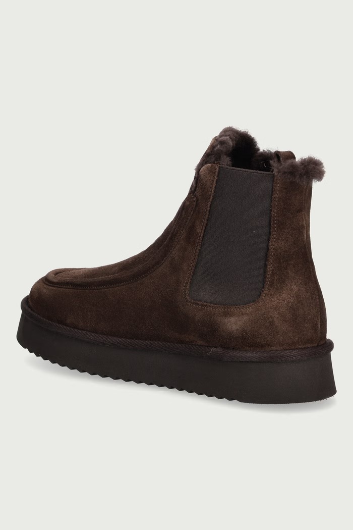 Obuv Copenhagen Suede snehule dámske semišové CPH267.choco hnedá
