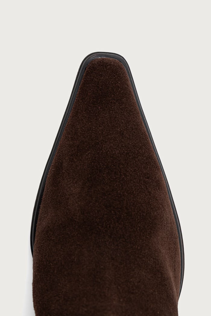 Členkové čižmy dámske semišové GISELLE Vagabond Shoemakers 6254.240.31 hnedá