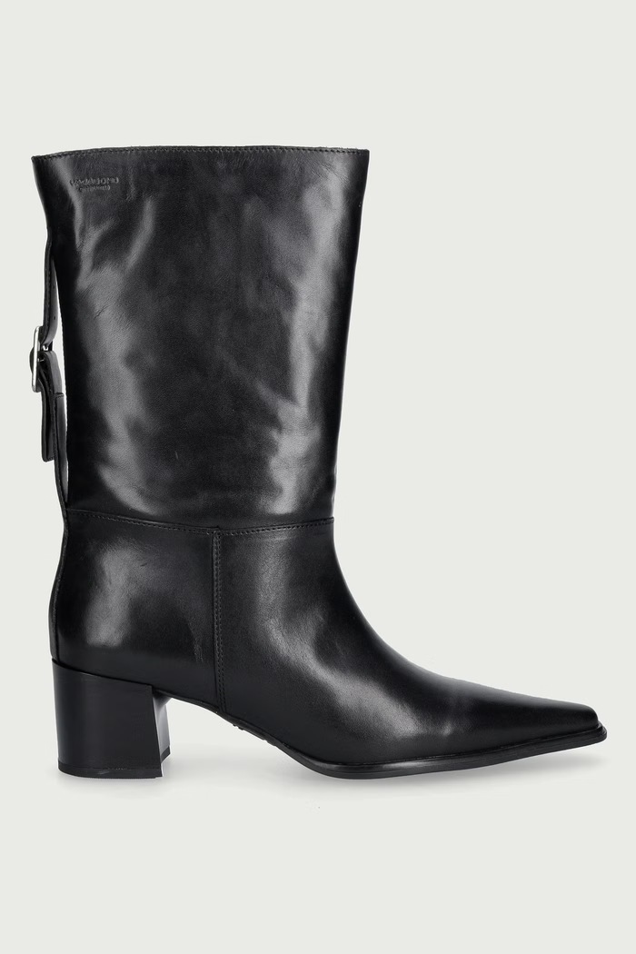 Vagabond Shoemakers Botki damskie skórzane GISELLE 6254.201.20 czarny AW26