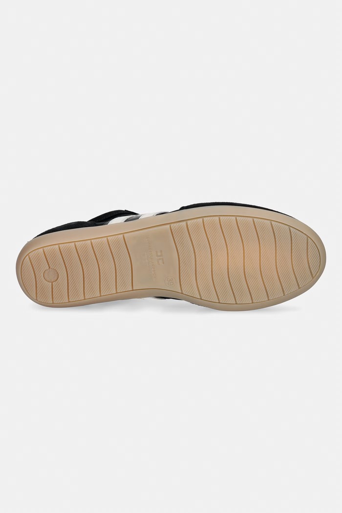 Elisabetta Franchi sneakers γυναικεία σουέτ SA01G66E2.110 μαύρο