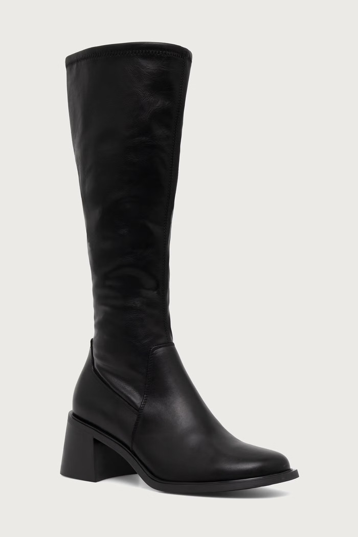 Vagabond Shoemakers Visoke čizme za žene od kože VEGA crna 6251.102.20