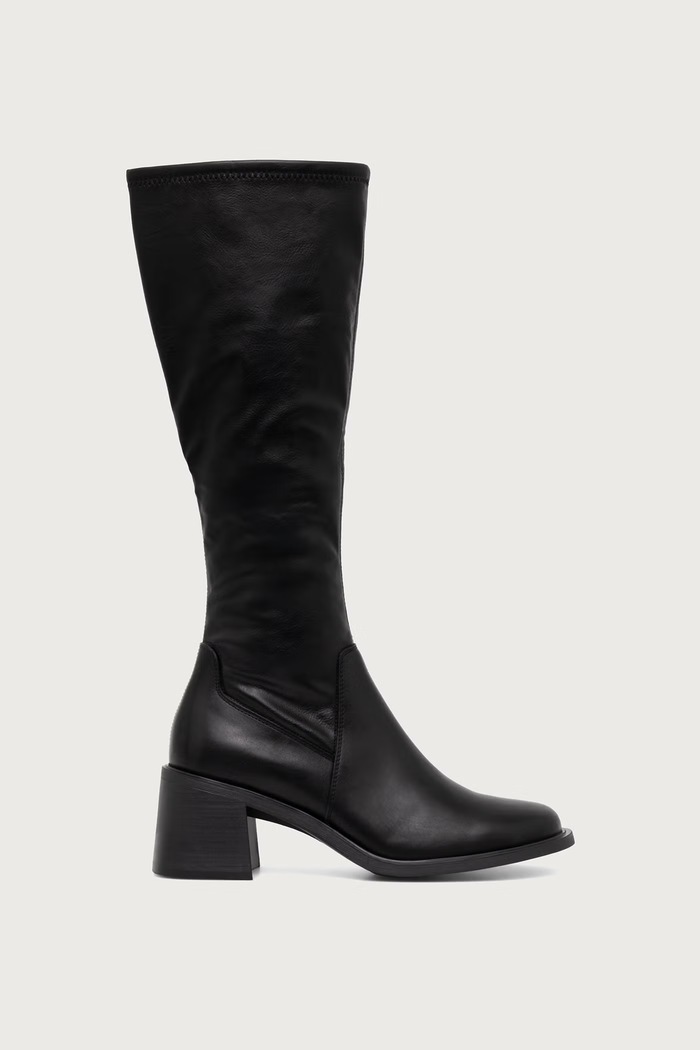 Vagabond Shoemakers Visoke čizme za žene od kože VEGA 6251.102.20 crna AW26