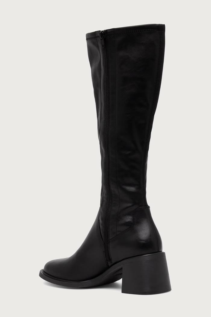 Obuća Vagabond Shoemakers Visoke čizme za žene od kože VEGA 6251.102.20 crna