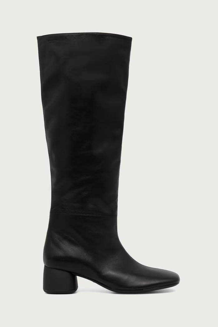 Vagabond Shoemakers Visoke čizme za žene od kože LIVIA 6256.001.20 crna AW26