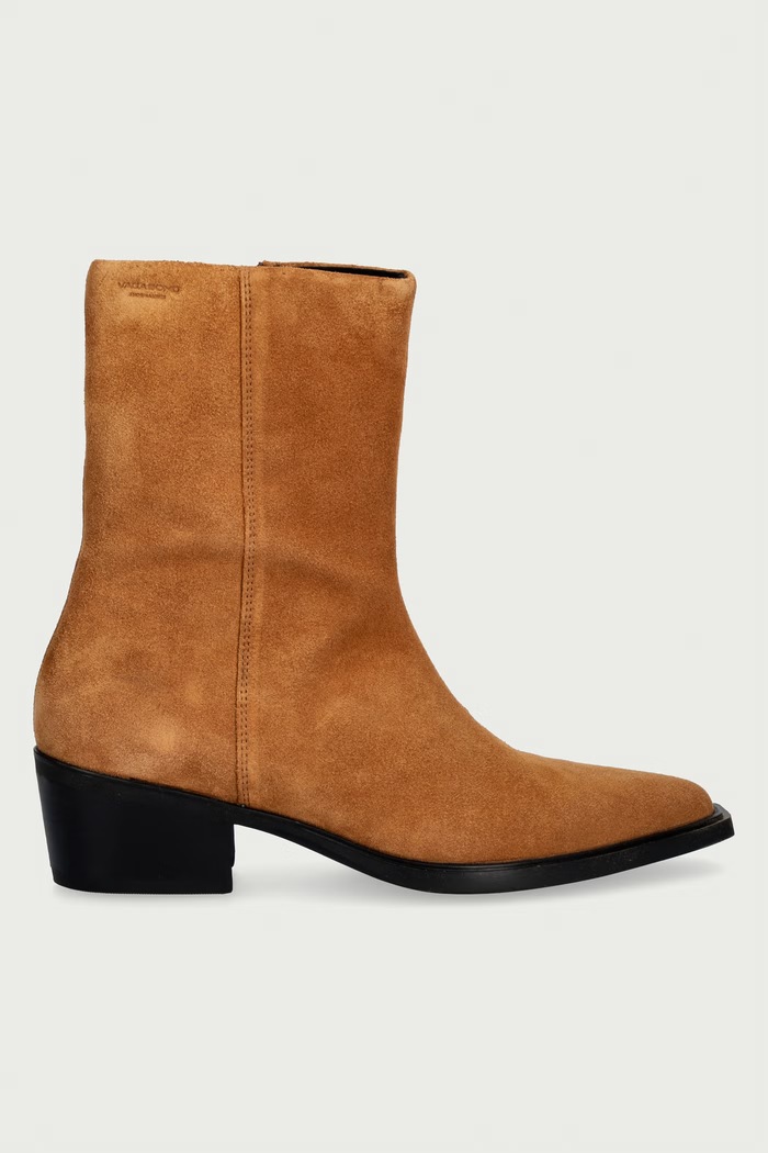 Vagabond Shoemakers Členkové čižmy dámske semišové KELSEY 6210.140.12 hnedá AW26