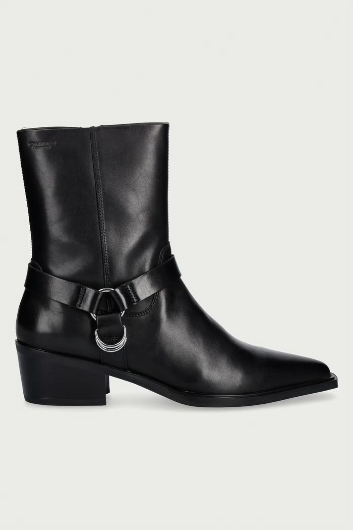 Vagabond Shoemakers Členkové čižmy dámske kožené KELSEY 6210.001.20 čierna AW26