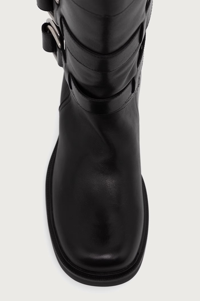 Ботуши под коляното дамски от кожа KARLIE Vagabond Shoemakers 6215.001.20 черен