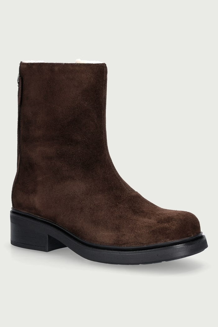 Vagabond Shoemakers Μποτάκια χειμερινά Γυναικεία δερμάτινα KARLIE καφέ 6205.340.31