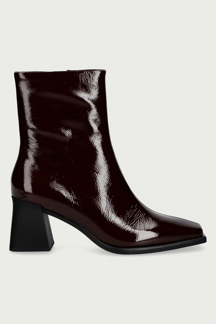 Vagabond Shoemakers Botki na słupku damskie skórzane HEDDA 5002.060.35 brązowy AW26