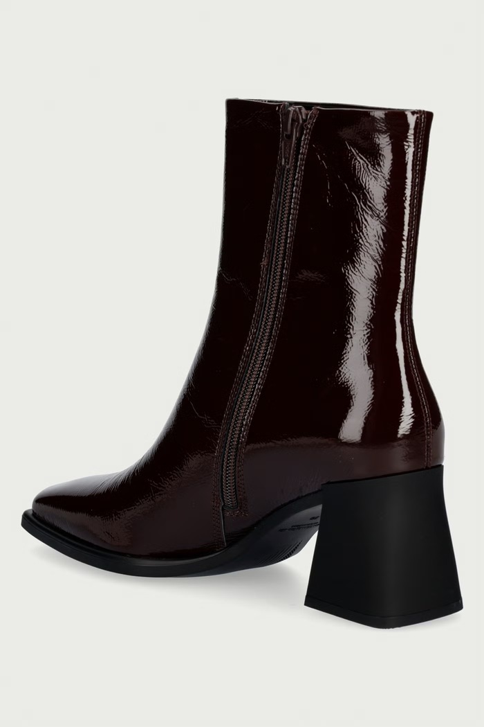 Obuwie Vagabond Shoemakers Botki na słupku damskie skórzane HEDDA 5002.060.35 brązowy