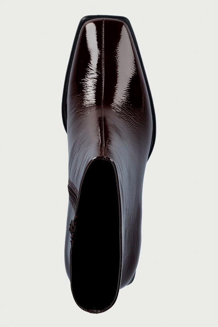 Botki na słupku damskie skórzane HEDDA Vagabond Shoemakers 5002.060.35 brązowy