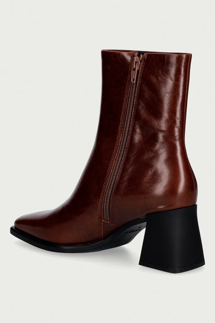 Obutev Vagabond Shoemakers Gležnarski čevlji ženski usnjeni HEDDA 5002.001.26 rjava