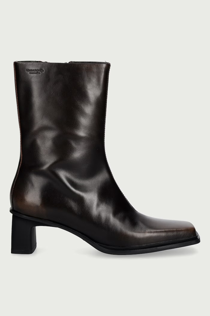 Vagabond Shoemakers Botine pentru femei din piele ELVINA 6258.118.33 maro AW26
