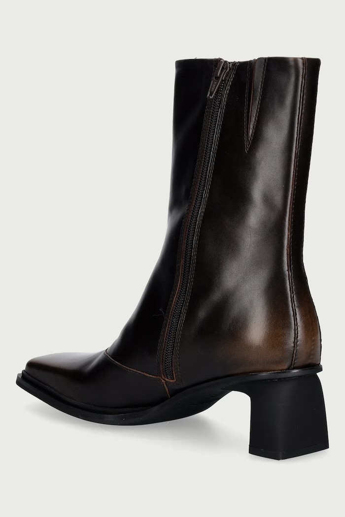 Încălțăminte Vagabond Shoemakers Botine pentru femei din piele ELVINA 6258.118.33 maro