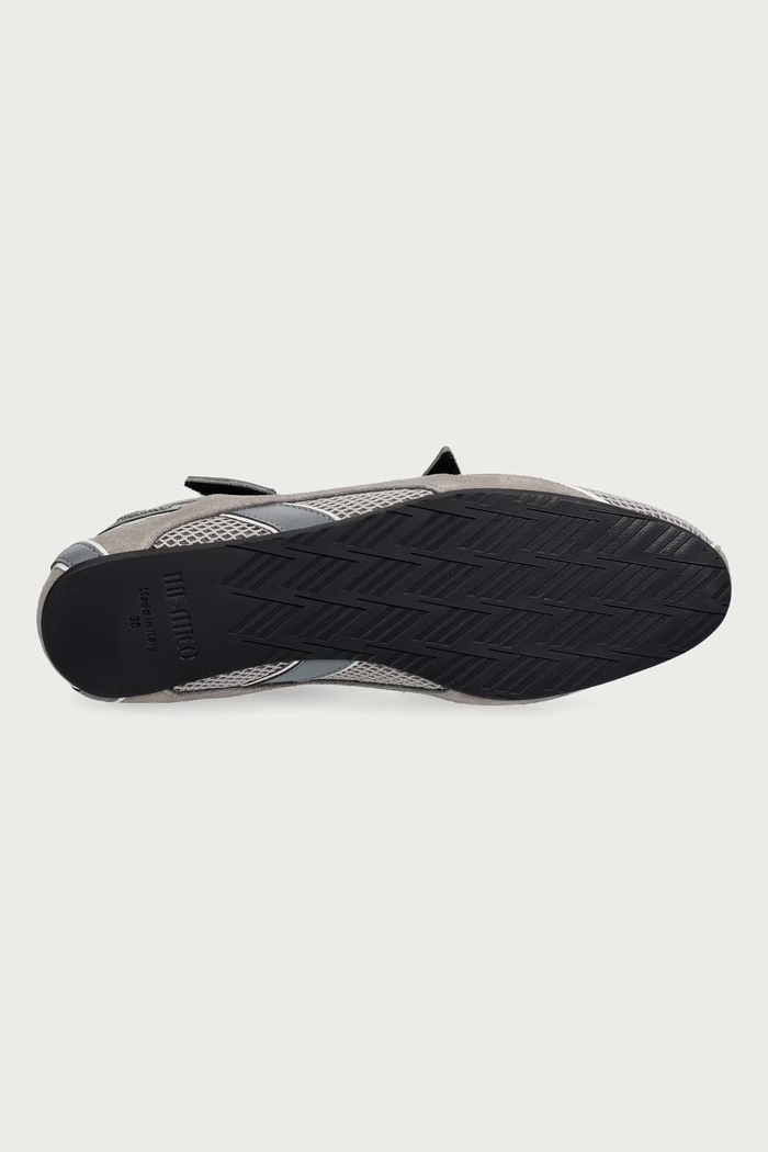 The Attico Floor01 ballerine 251WSH00871MIX062AA grigio