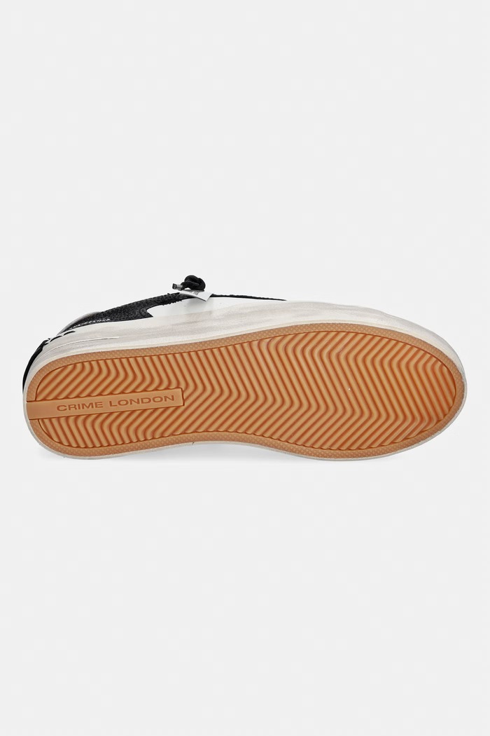 Crime London SK8 DELUXE sneakers γυναικεία δερμάτινα 22100WA9.20A μαύρο