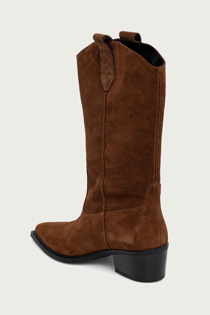 Obuwie Vagabond Shoemakers kowbojki damskie zamszowe KELSEY 6110.040.89 brązowy