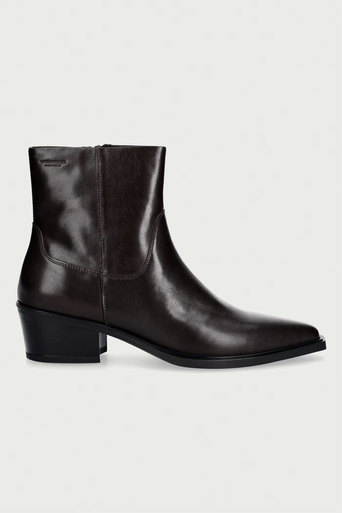 Vagabond Shoemakers botki damskie skórzane KELSEY 5810.101.35 brązowy AW26