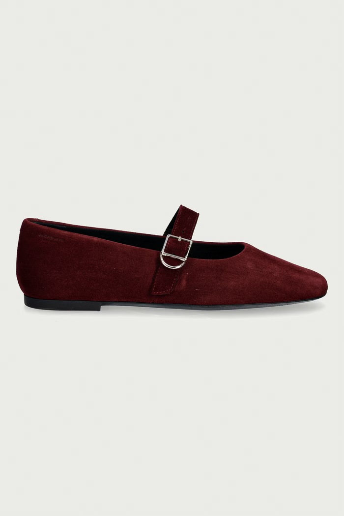 Vagabond Shoemakers Baleriny zamszowe JOLIN 5608.040.38 brązowy AW26