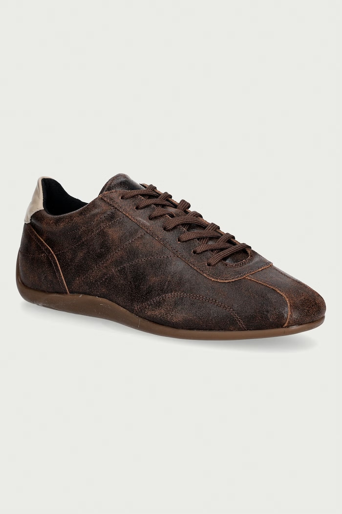 Vagabond Shoemakers HOLLIE sneakersy damskie skórzane brązowy 6123.007.49