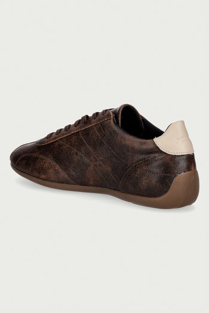 Obuwie Vagabond Shoemakers HOLLIE sneakersy damskie skórzane 6123.007.49 brązowy