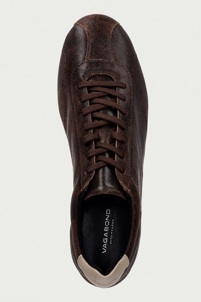 Vagabond Shoemakers HOLLIE sneakersy damskie skórzane brązowy 6123.007.49