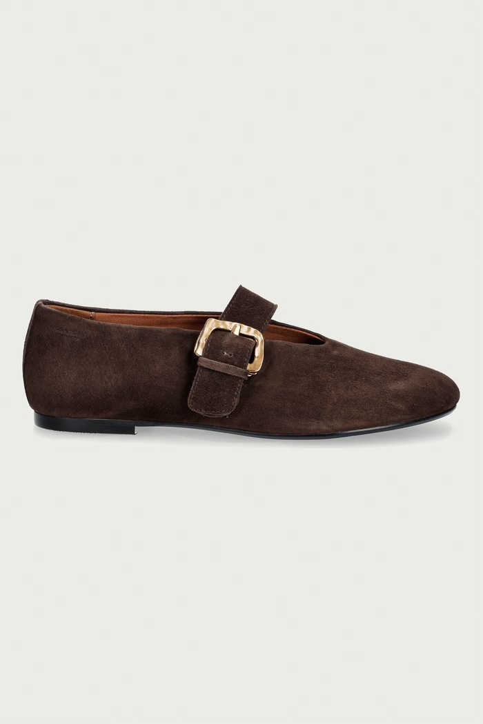 Vagabond Shoemakers baleriny zamszowe ALEYA 6219.240.29 brązowy AW26