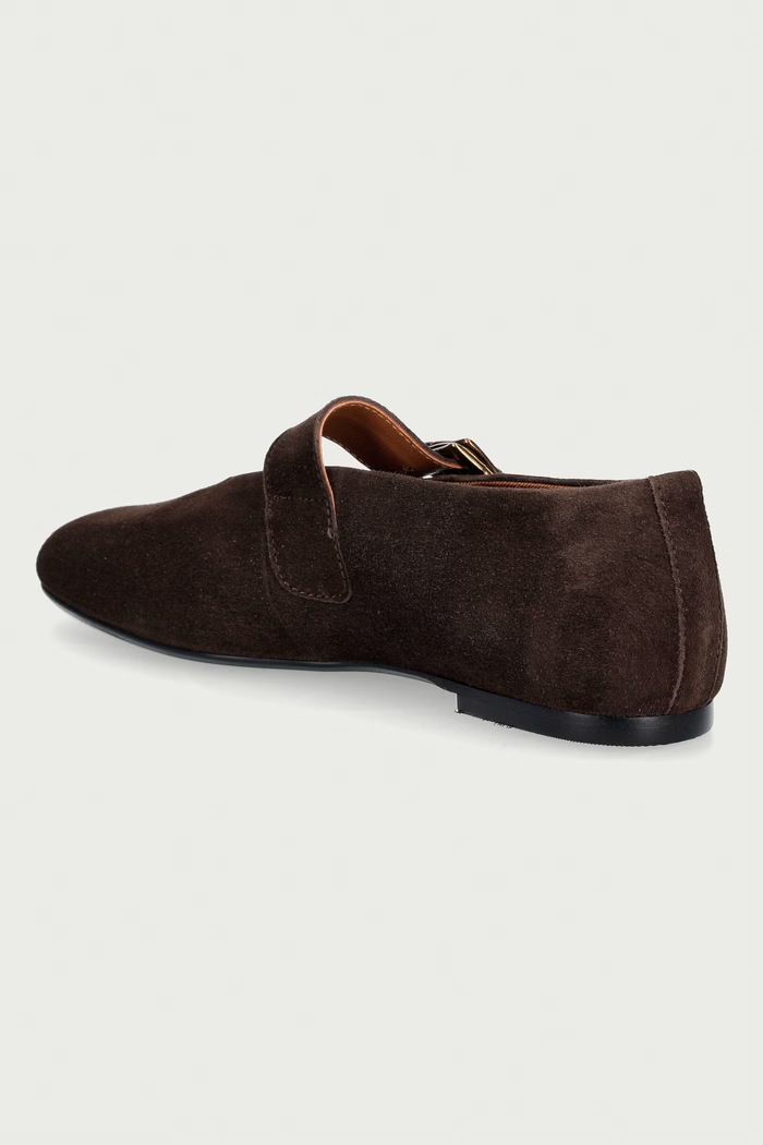 Obuwie Vagabond Shoemakers baleriny zamszowe ALEYA 6219.240.29 brązowy