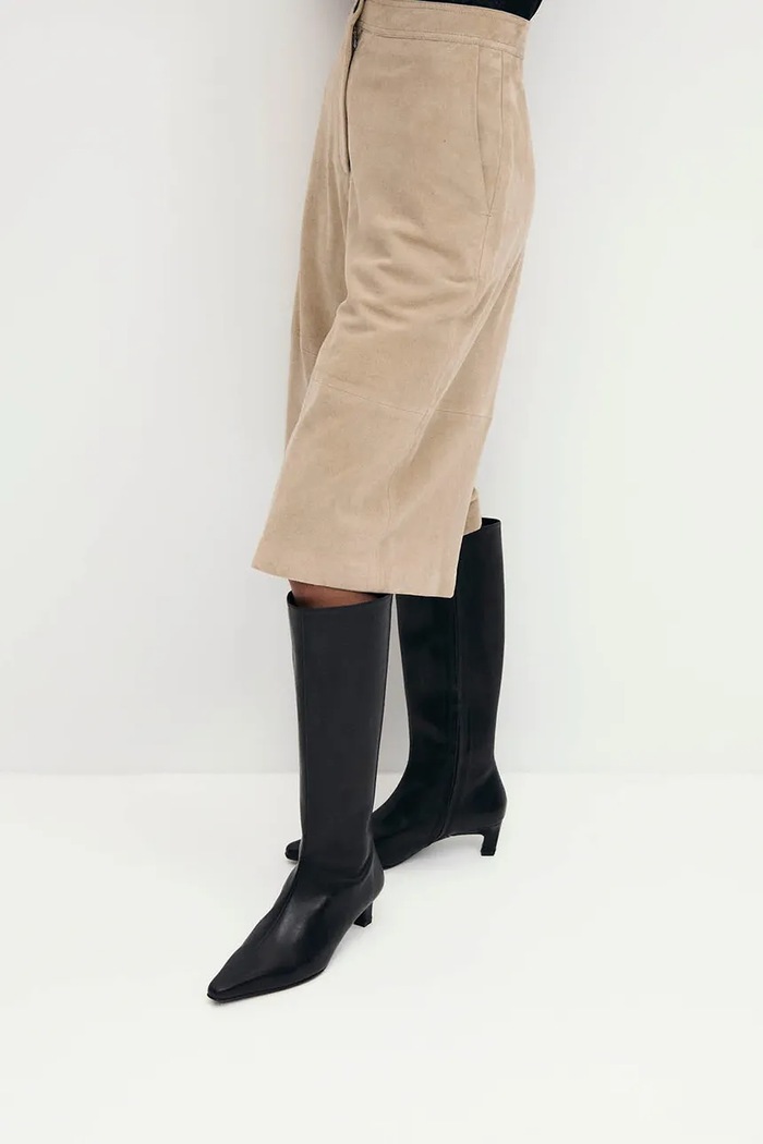 Alohas Kozačky nad kolena dámské kožené Gema S101267.01