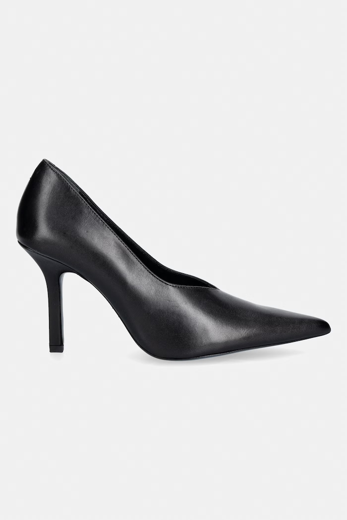 Patrizia Pepe szpilki skórzane 8Z0106.L048.FB30 czarny AW26