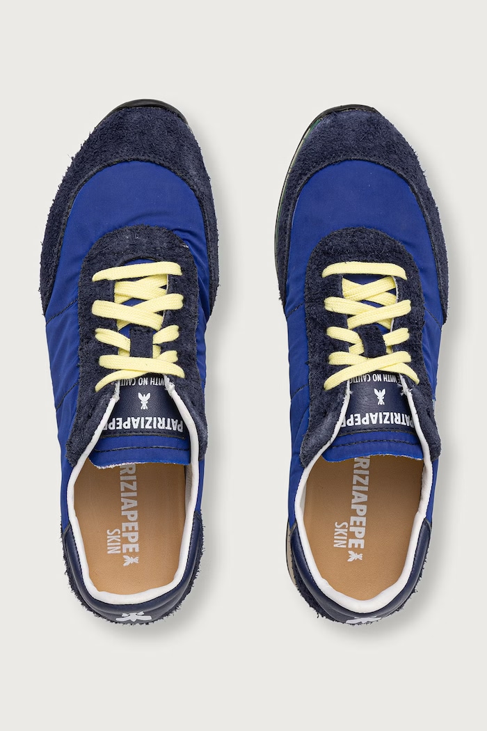 Sneakersy damskie Patrizia Pepe niebieski 8Z0074.V040.FG93