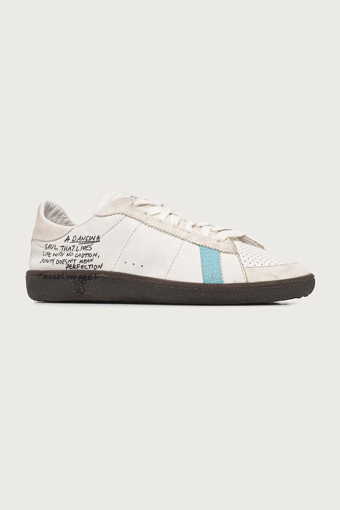 Patrizia Pepe sneakersy damskie skórzane biały 2Z0064.L150.FG96