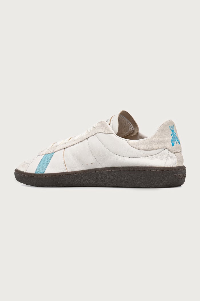 Obuwie Patrizia Pepe sneakersy damskie skórzane 2Z0064.L150.FG96 biały