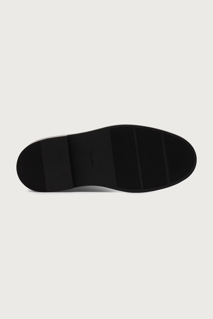 Kozaki damskie skórzane CONC WELT HIGH BOOT LTH Calvin Klein czarny HW0HW032130GJ