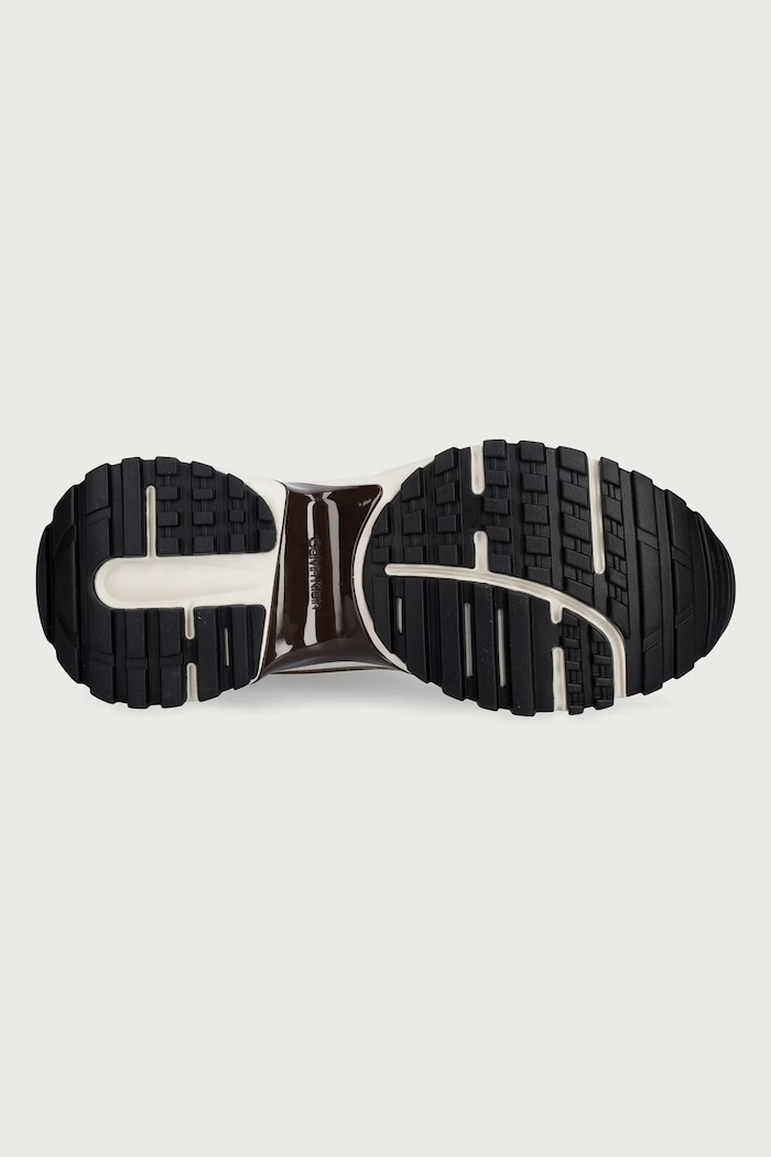 HIKE RUN CKSTRIPE MESH MET sneakers pentru femei Calvin Klein bej HW0HW031400Z3