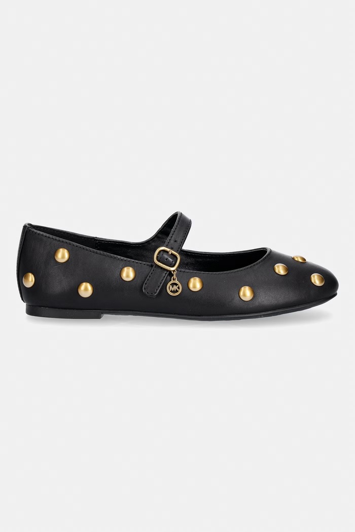 MICHAEL Michael Kors ballerine in pelle Nellie Flex Ballet 40T6NLFP2L.001 nero AW26