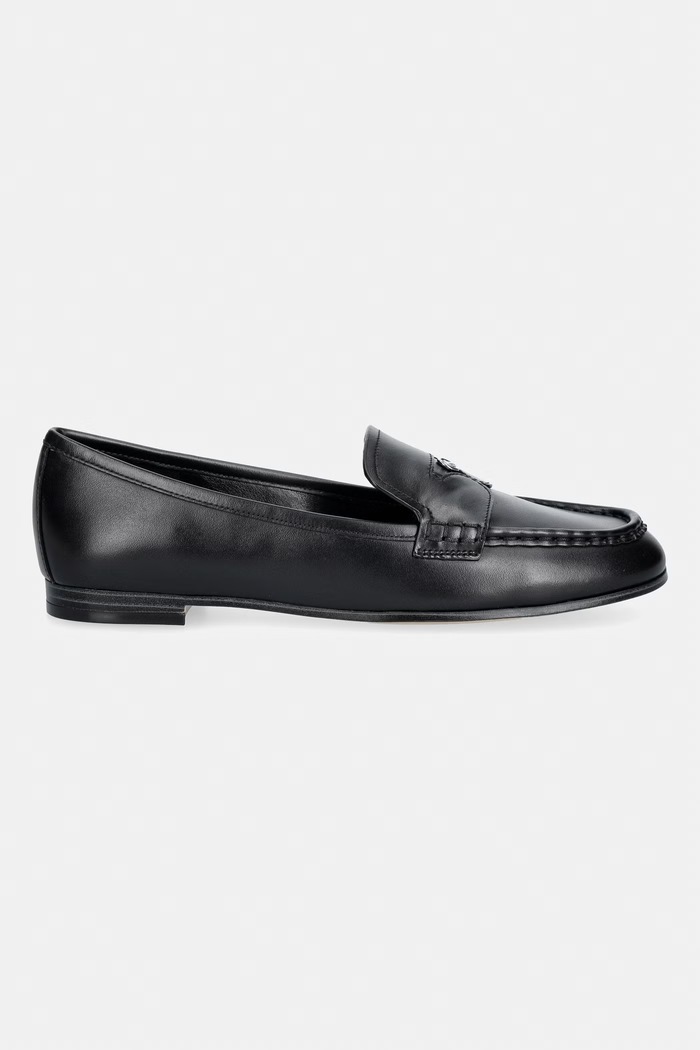 MICHAEL Michael Kors μοκασίνια Γυναικεία δερμάτινα Jennings Loafer 40S6JNFP1L.001 μαύρο AW26