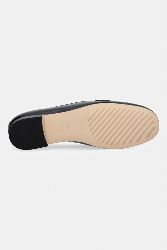 MICHAEL Michael Kors μοκασίνια Γυναικεία δερμάτινα Jennings Loafer 40S6JNFP1L.001 μαύρο