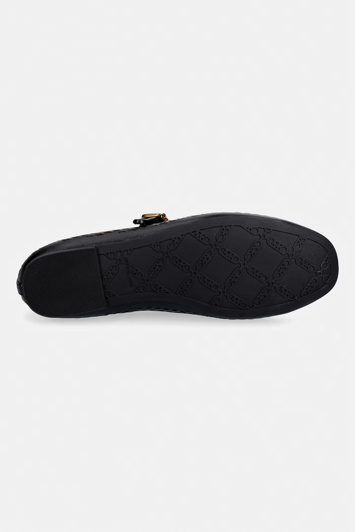 MICHAEL Michael Kors balerinke usnjene Nellie Flex Ballet 40T6NLFP3L.001 črna