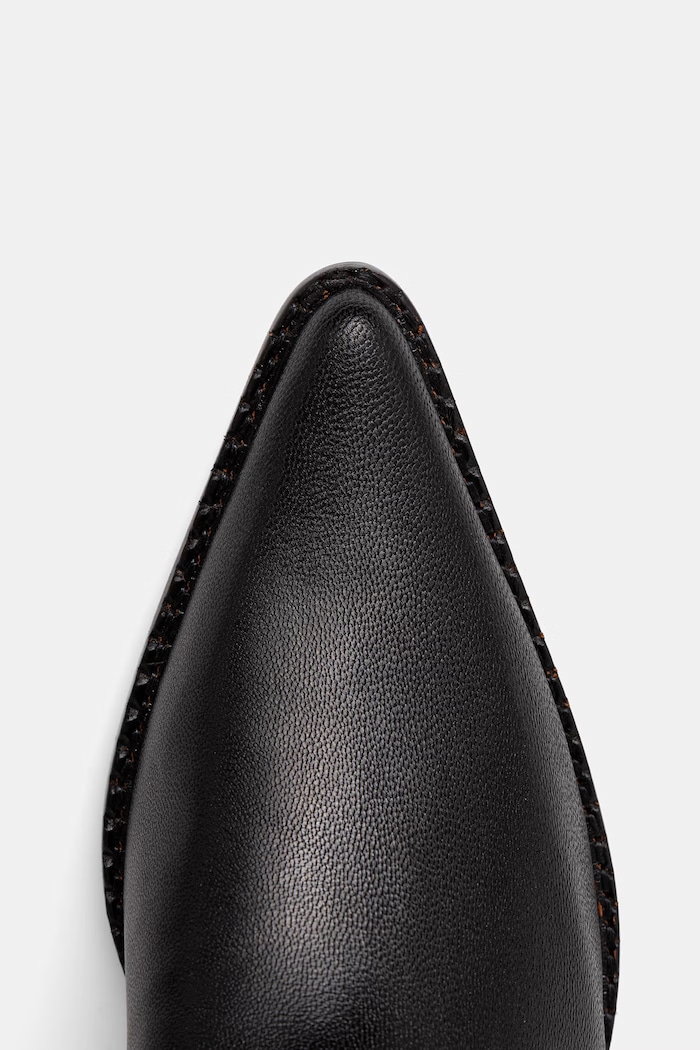 MICHAEL Michael Kors kotníkové boty dámské kožené Farren Flat Boot černá 40T6FRMB5L.001