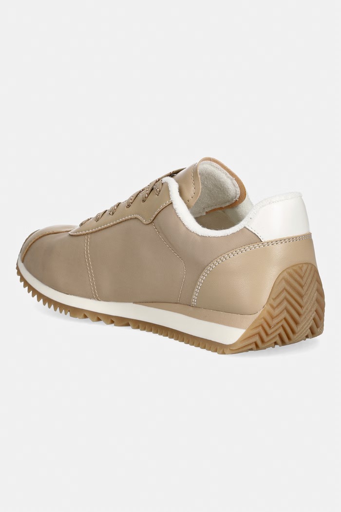 Παπούτσια MICHAEL Michael Kors Rhodes Trainer sneakers γυναικεία 43T6RHFS1D.156 μπεζ