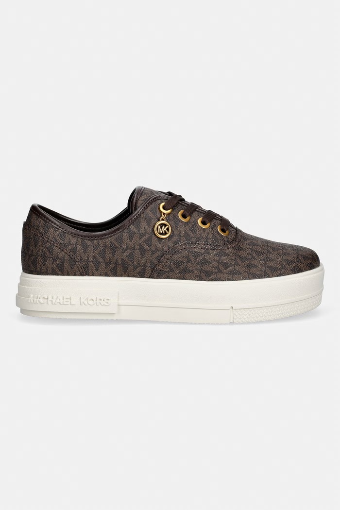 MICHAEL Michael Kors Lindsey Lace Up tenisice za žene 43T6LDFS1B.200 smeđa AW26