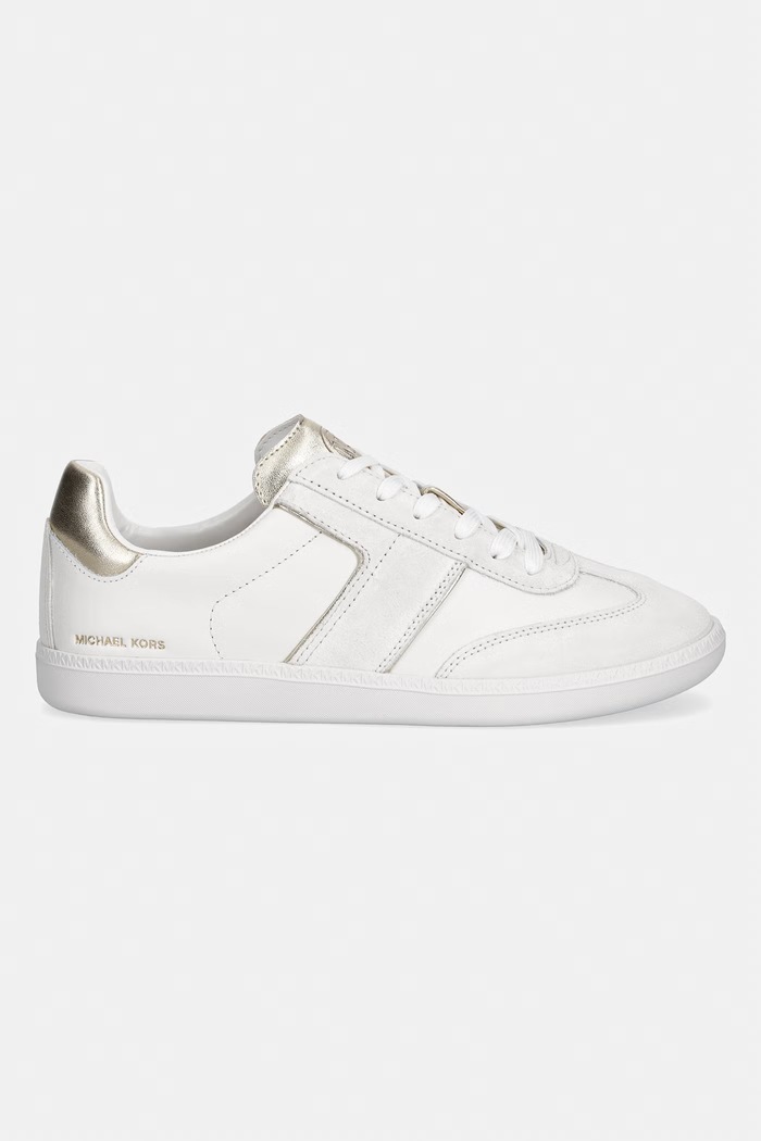 MICHAEL Michael Kors Jovie Lace Up sneakers γυναικεία δερμάτινα 43T6JVFS2S.827 λευκό AW26