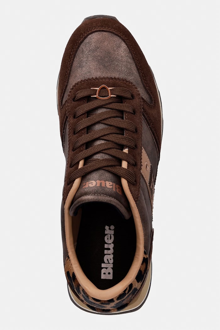 Blauer MILLS sneakersy damskie brązowy F6MILLS01.NUL