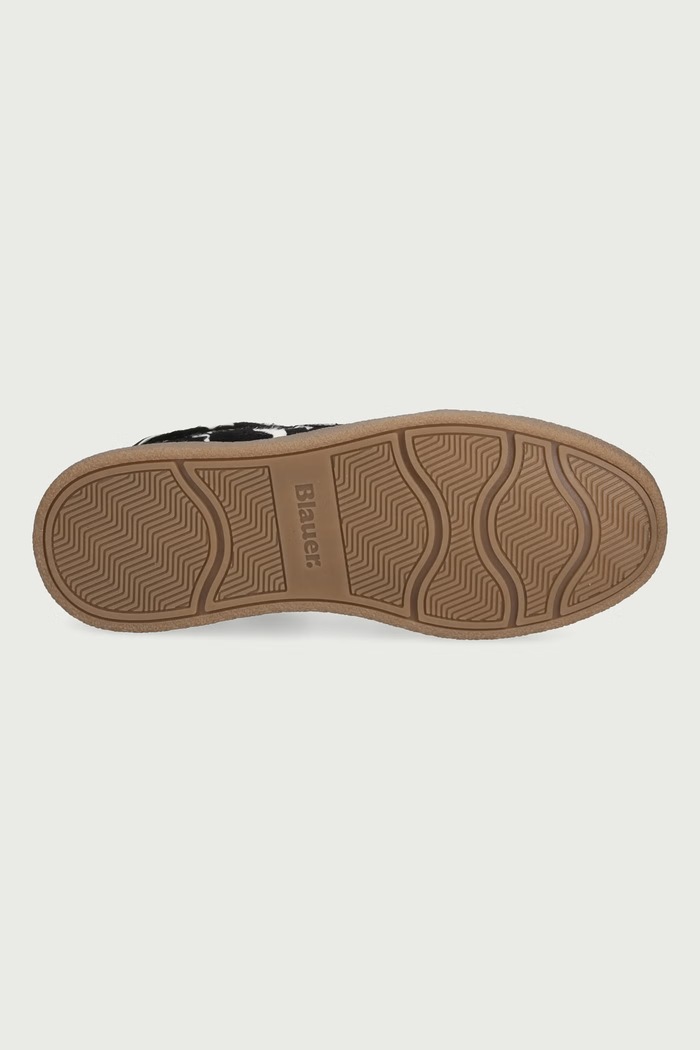 AURORA sneakers pentru femei din piele Blauer negru F6AURORA04.COW