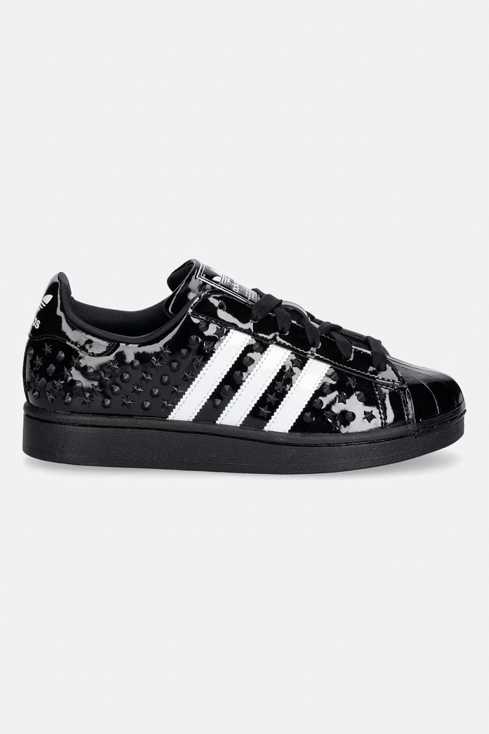 adidas Originals Superstar II sneakersy damskie skórzane KK4673 czarny AW26